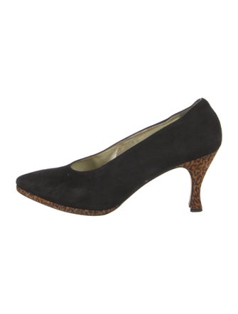 Saks Fifth Avenue Suede Pumps
