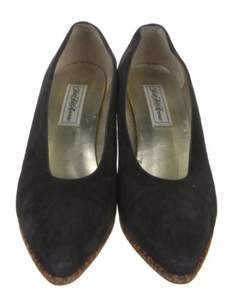 Saks Fifth Avenue Suede Pumps
