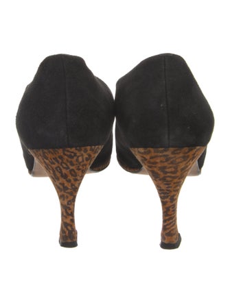 Saks Fifth Avenue Suede Pumps