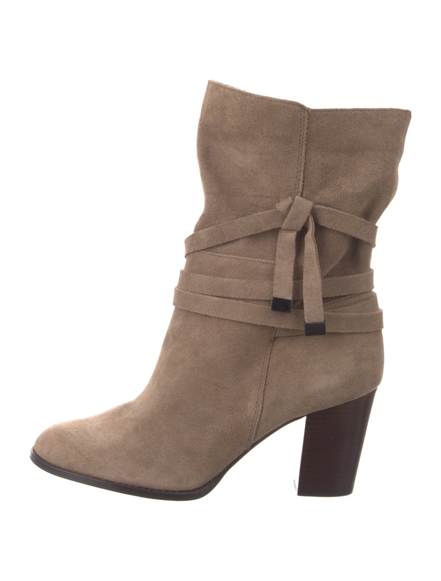 Saks Fifth Avenue Suede Slouch Boots