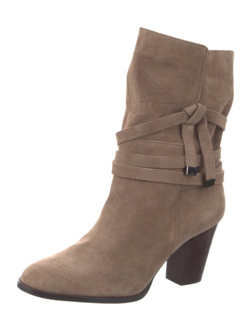 Saks Fifth Avenue Suede Slouch Boots
