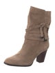 Saks Fifth Avenue Suede Slouch Boots