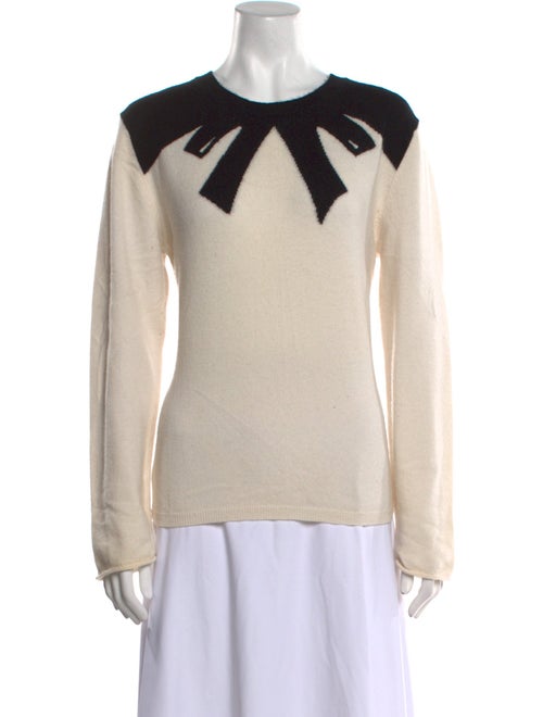 Saks Fifth Avenue Cashmere Graphic Print Sweater