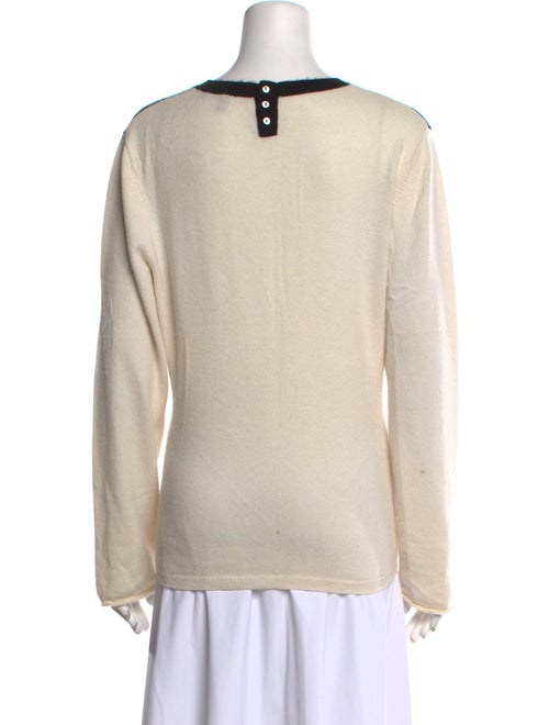 Saks Fifth Avenue Cashmere Graphic Print Sweater