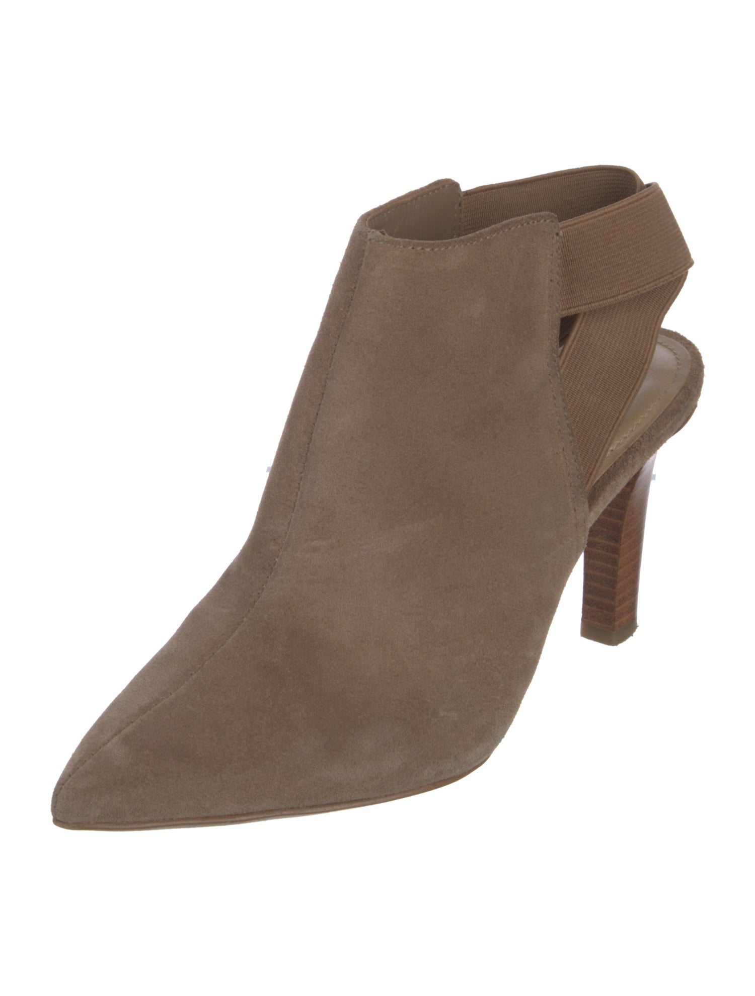 Saks Fifth Avenue Suede Slingback Pumps