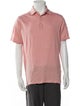 Saks Fifth Avenue Linen V-Neck Polo Shirt