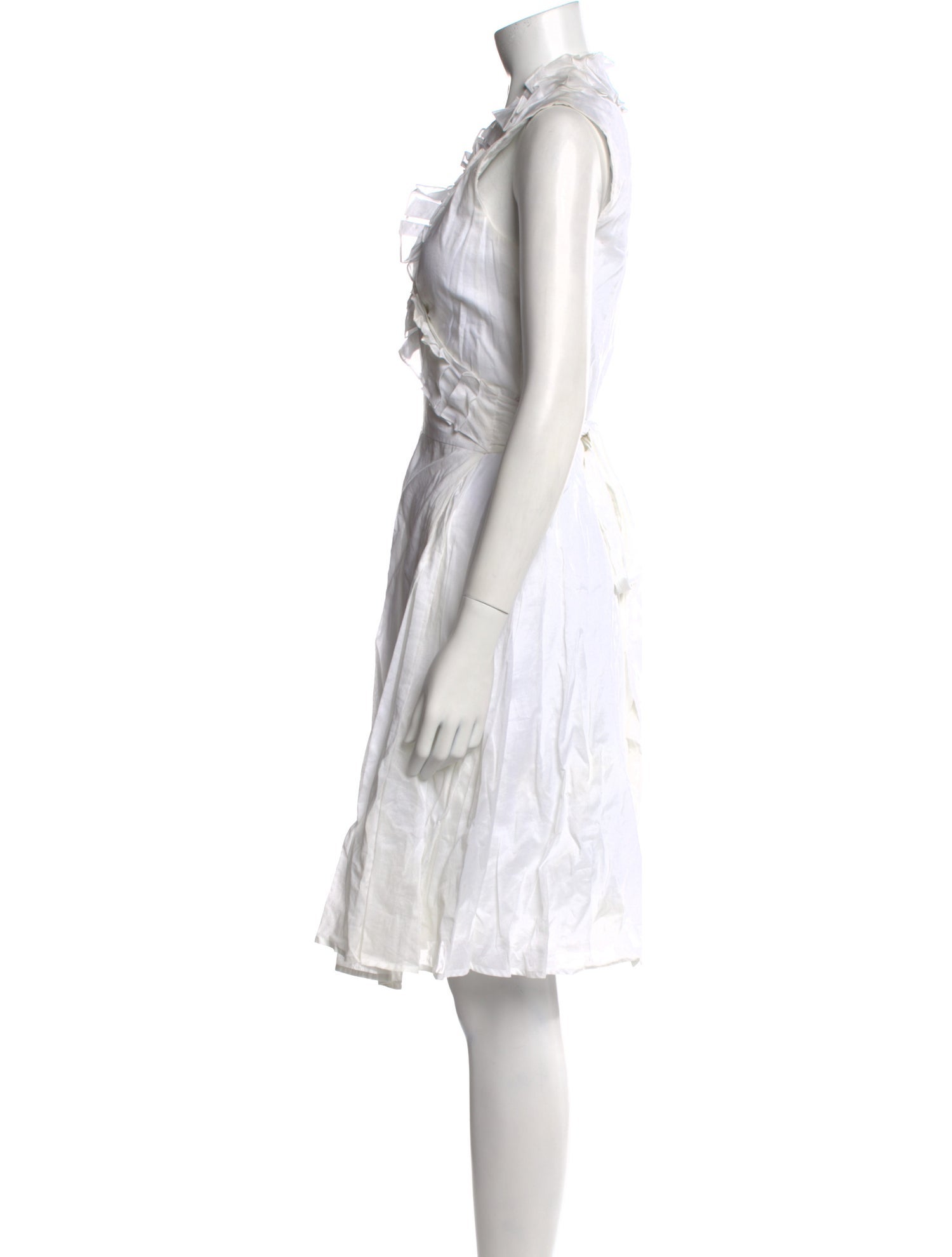 Saks Fifth Avenue V-Neck Knee-Length Dress