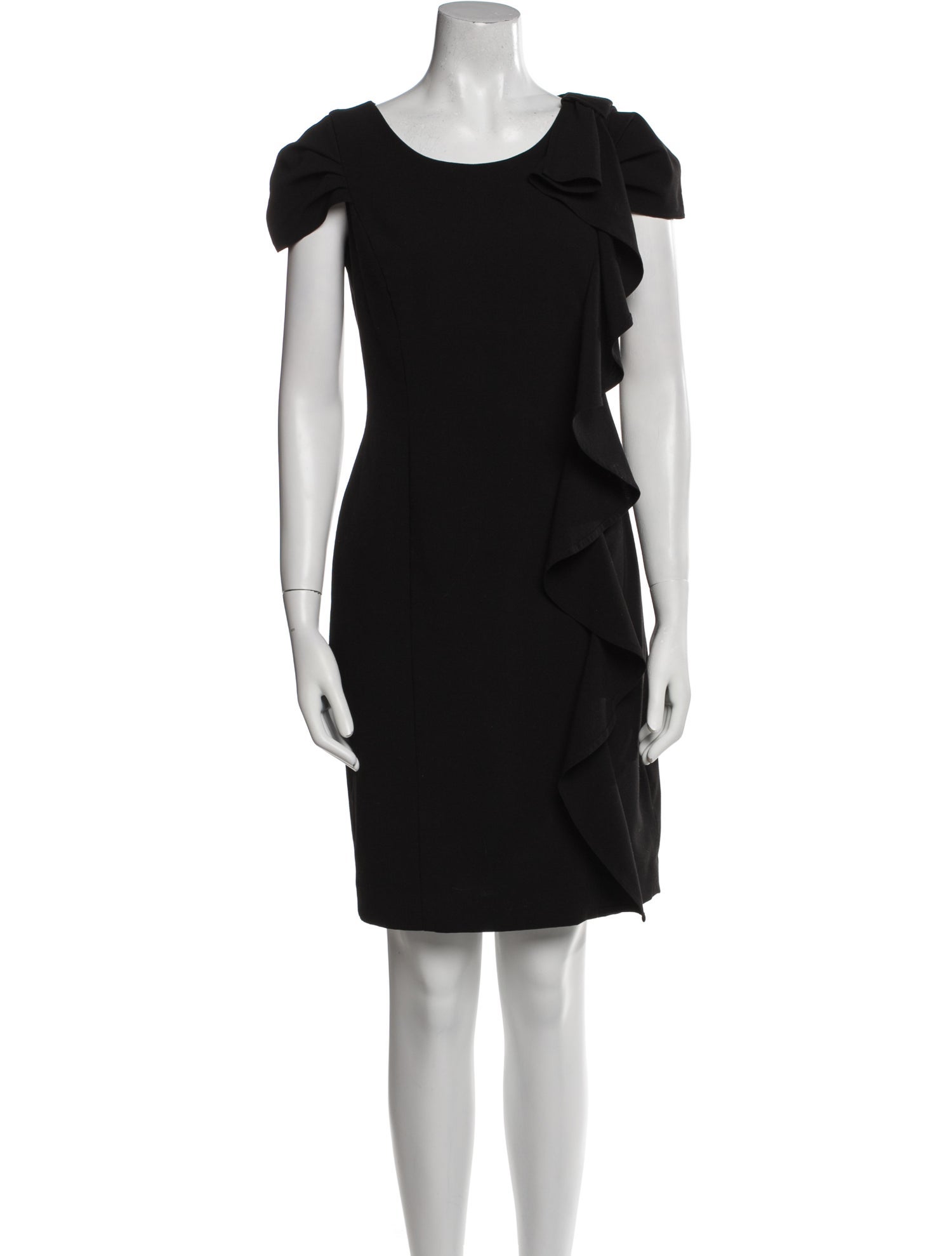 Saks Fifth Avenue Scoop Neck Knee-Length Dress