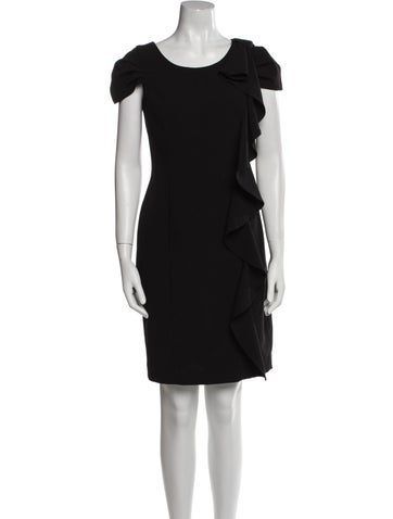 Saks Fifth Avenue Dresses Scoop Neck Knee-Length Dress S