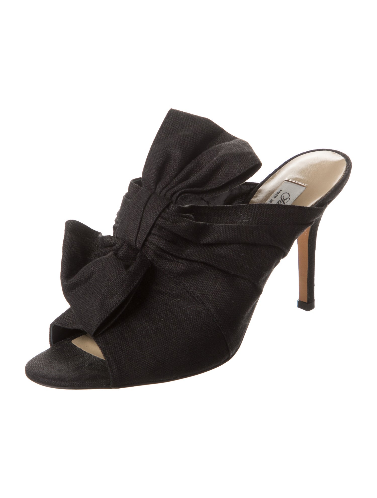 Saks Fifth Avenue Bow Accents Mules