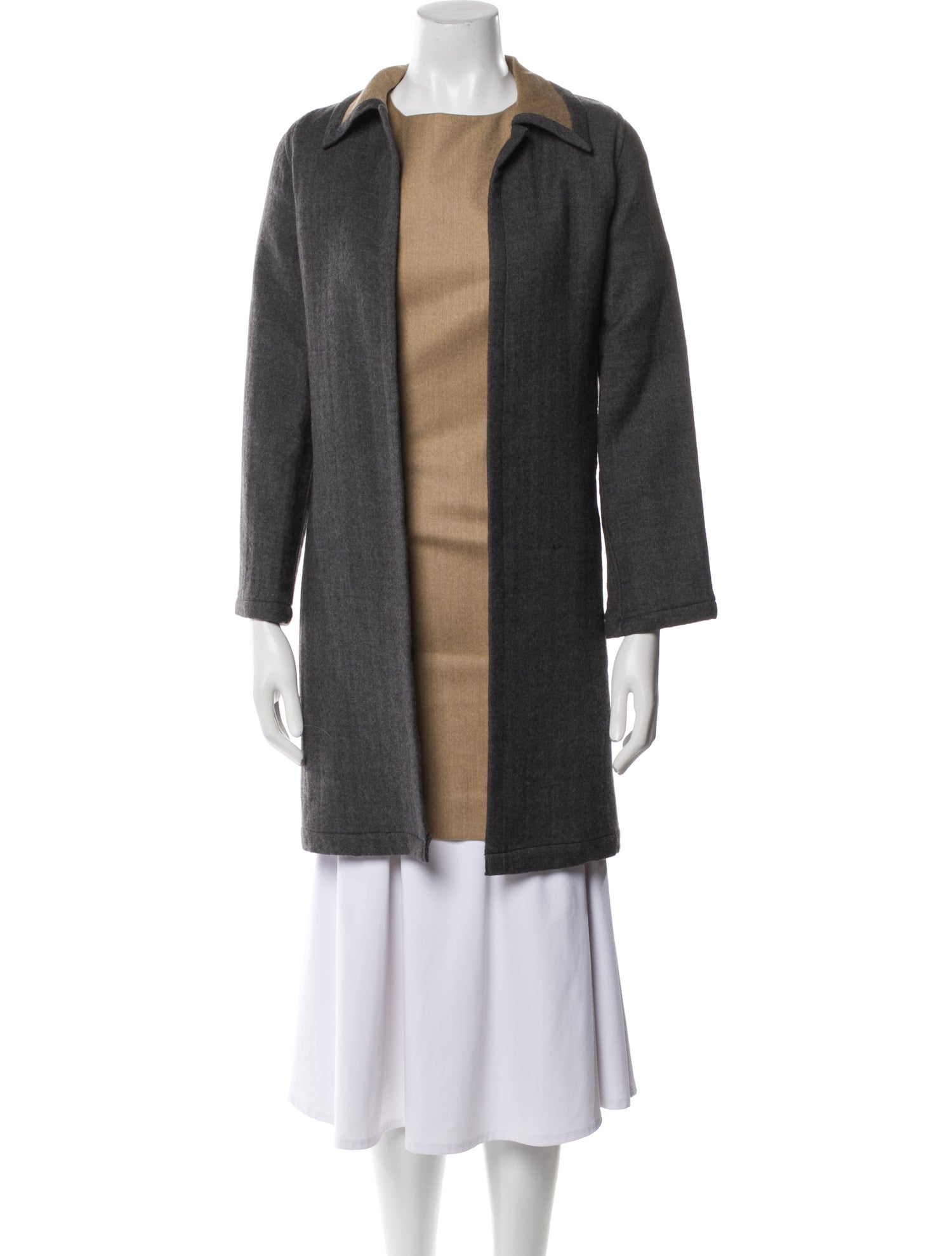 Saks Fifth Avenue Wool Colorblock Pattern Dress Set