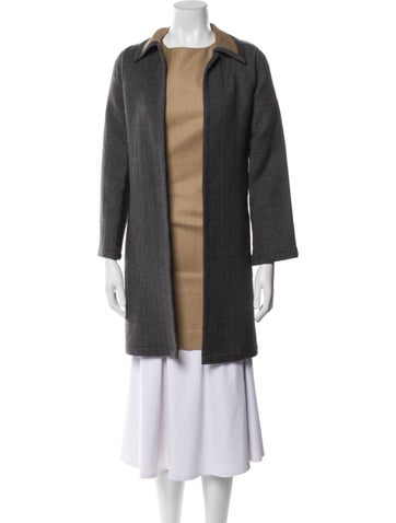 Saks Fifth Avenue Suits and Sets Wool Colorblock Pattern Dress Set Petite