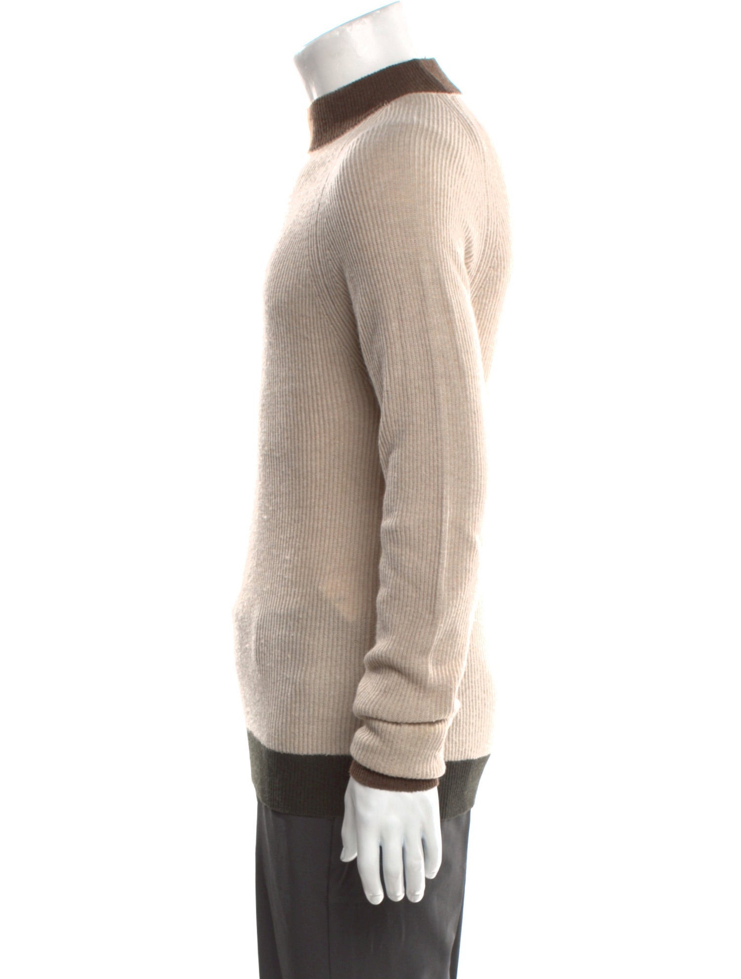 Saks Fifth Avenue Mock Neck Long Sleeve Pullover
