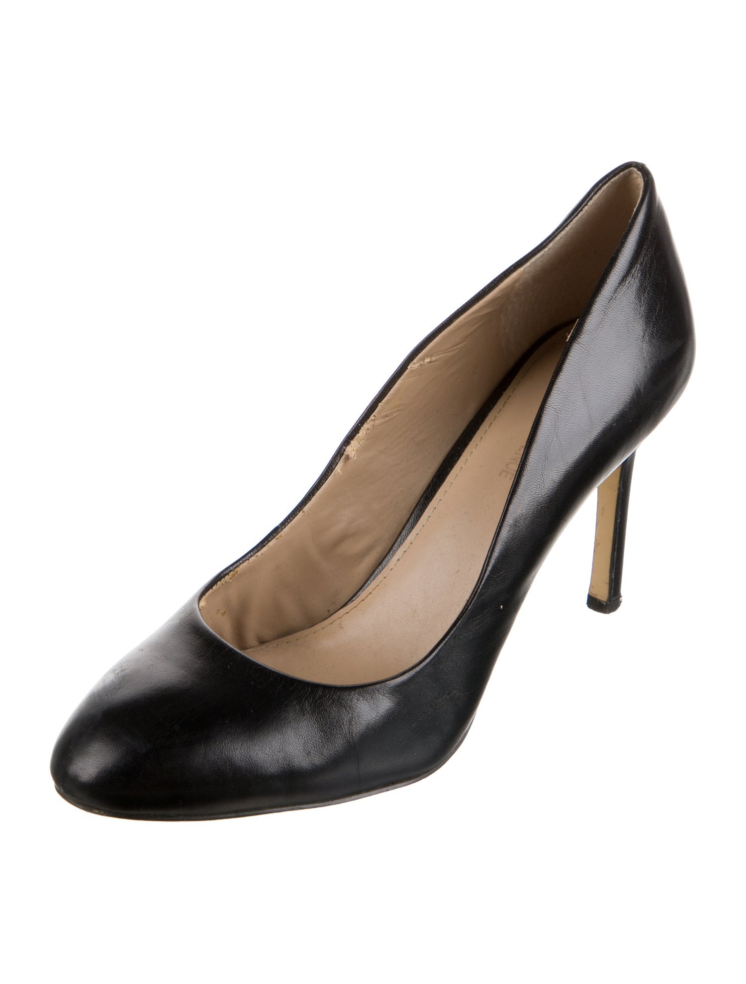 Saks Fifth Avenue Leather Pumps