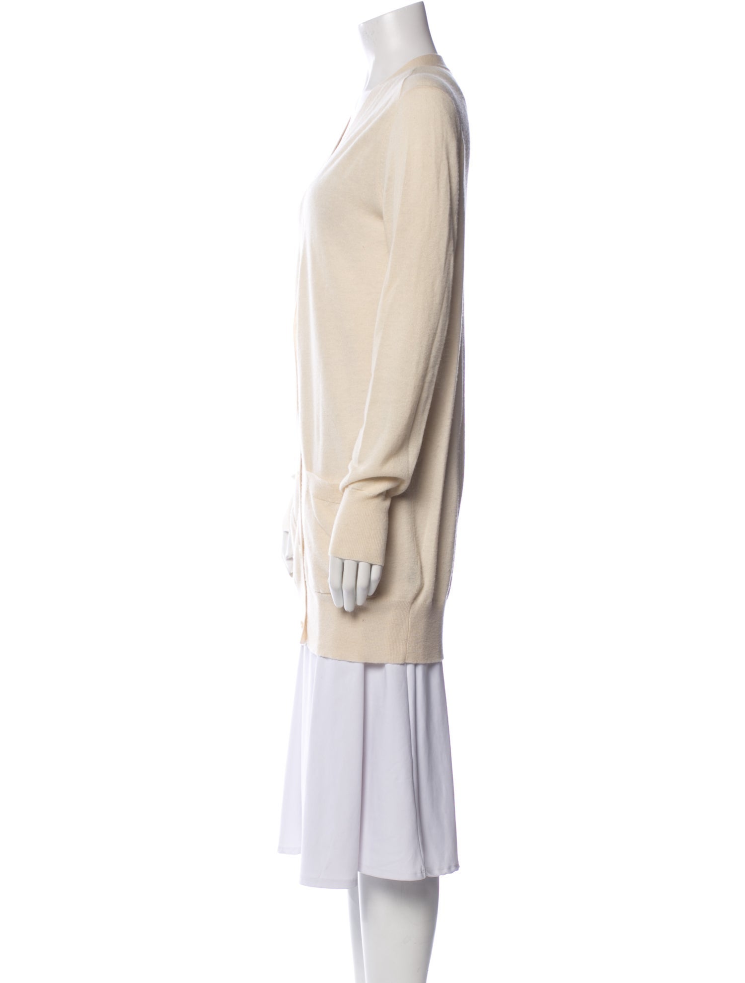 Saks Fifth Avenue Cashmere Open Front Sweater