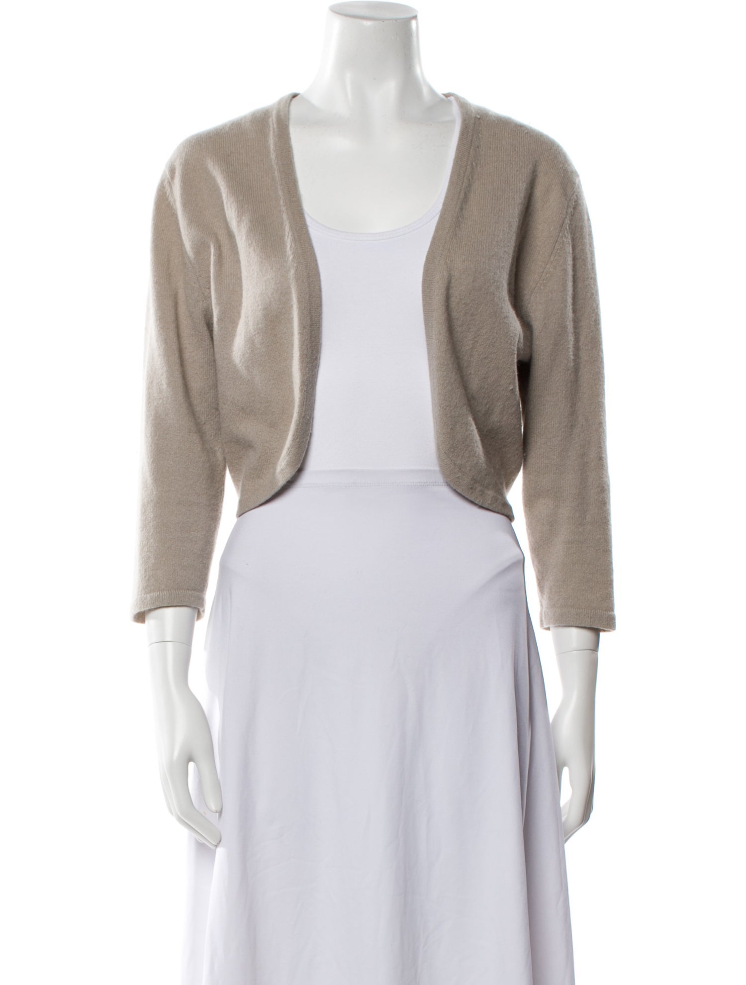 Saks Fifth Avenue Cashmere Open Front Sweater