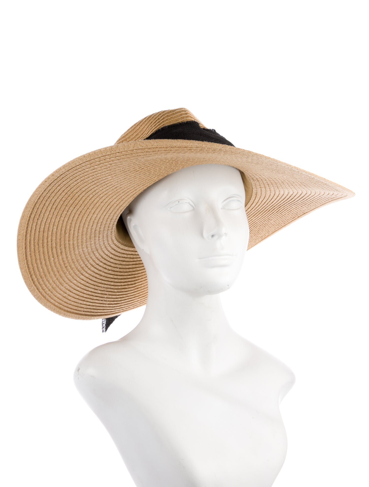 Saks Fifth Avenue Raffia Sun Hat