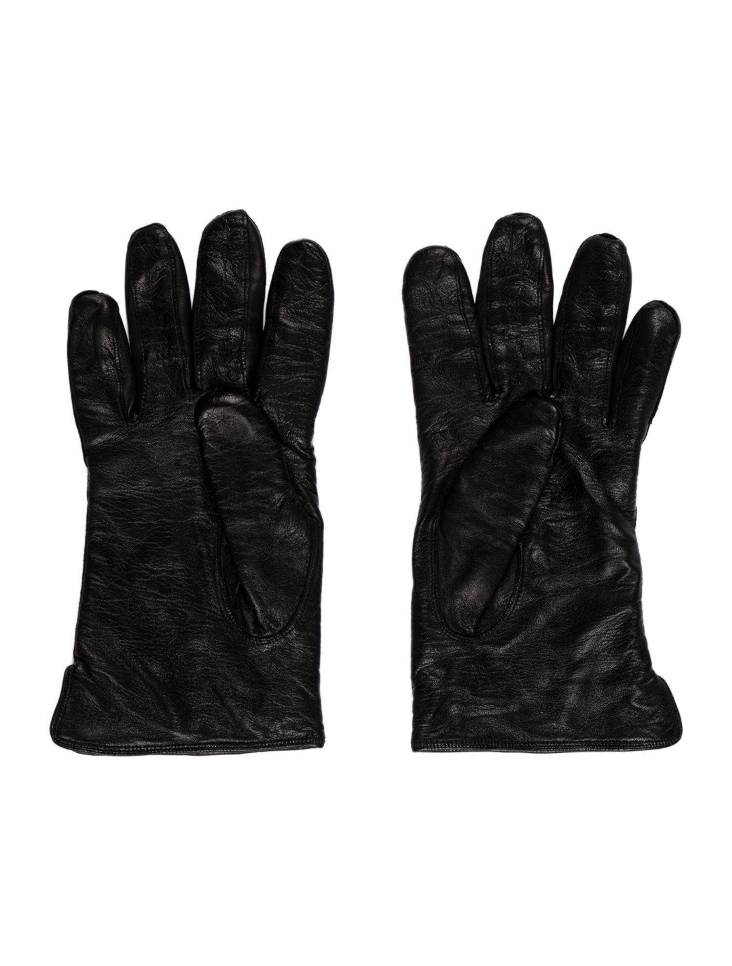 Saks Fifth Avenue Leather Winter Gloves
