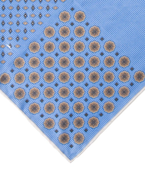 Saks Fifth Avenue Silk Pocket Square Handkerchief
