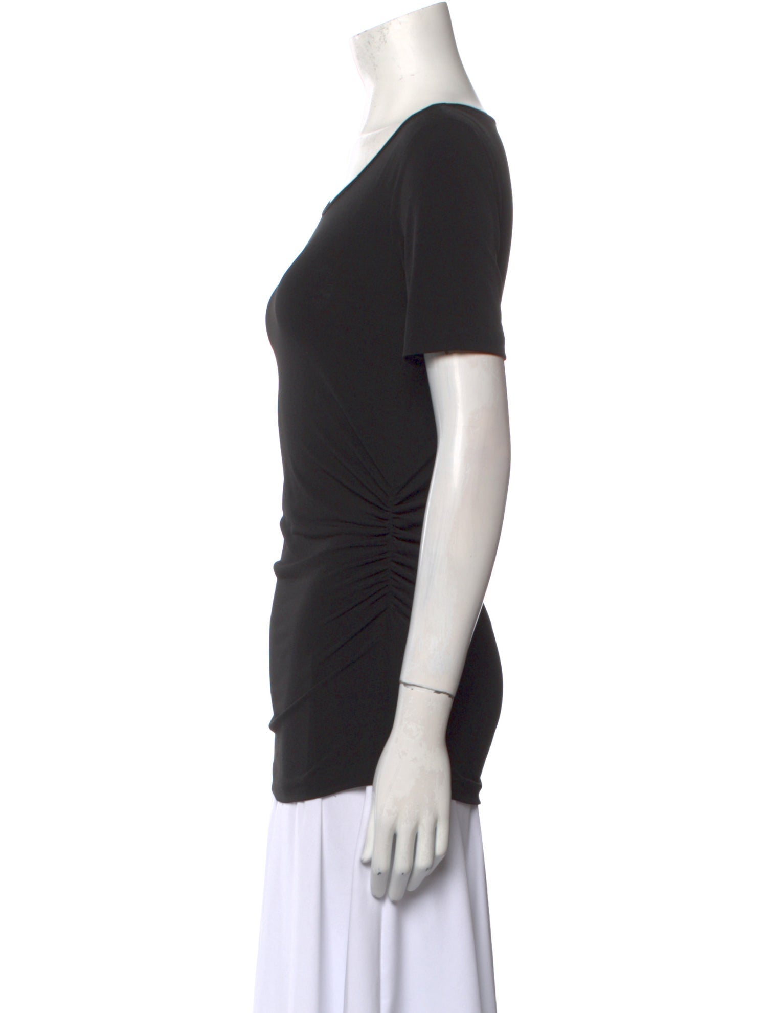 Saks Fifth Avenue Scoop Neck Short Sleeve T-Shirt