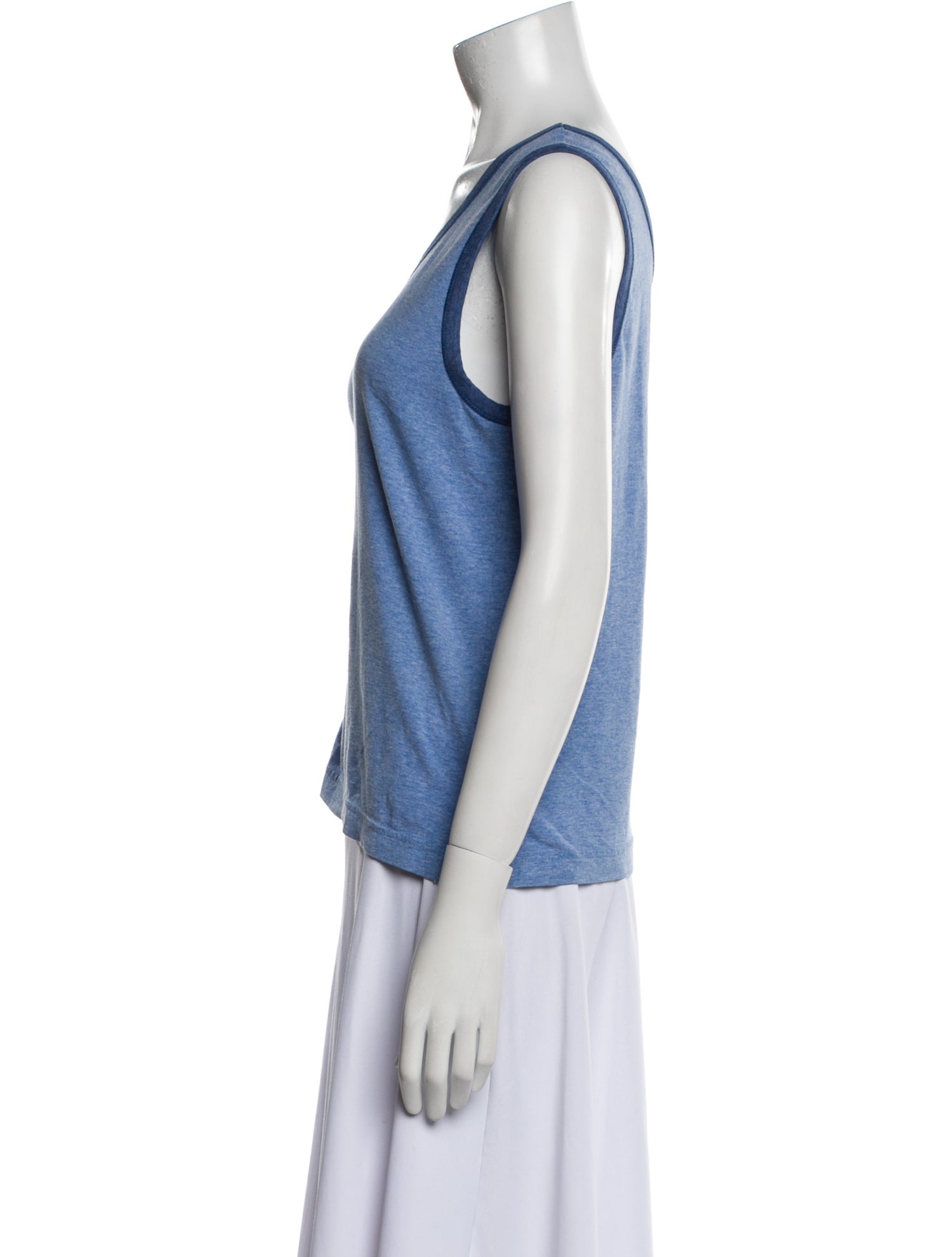 Saks Fifth Avenue Scoop Neck Sleeveless Top