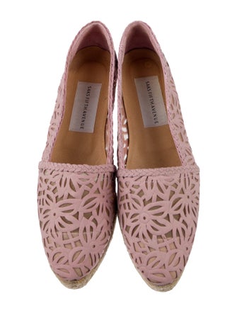 Saks Fifth Avenue Suede Espadrilles