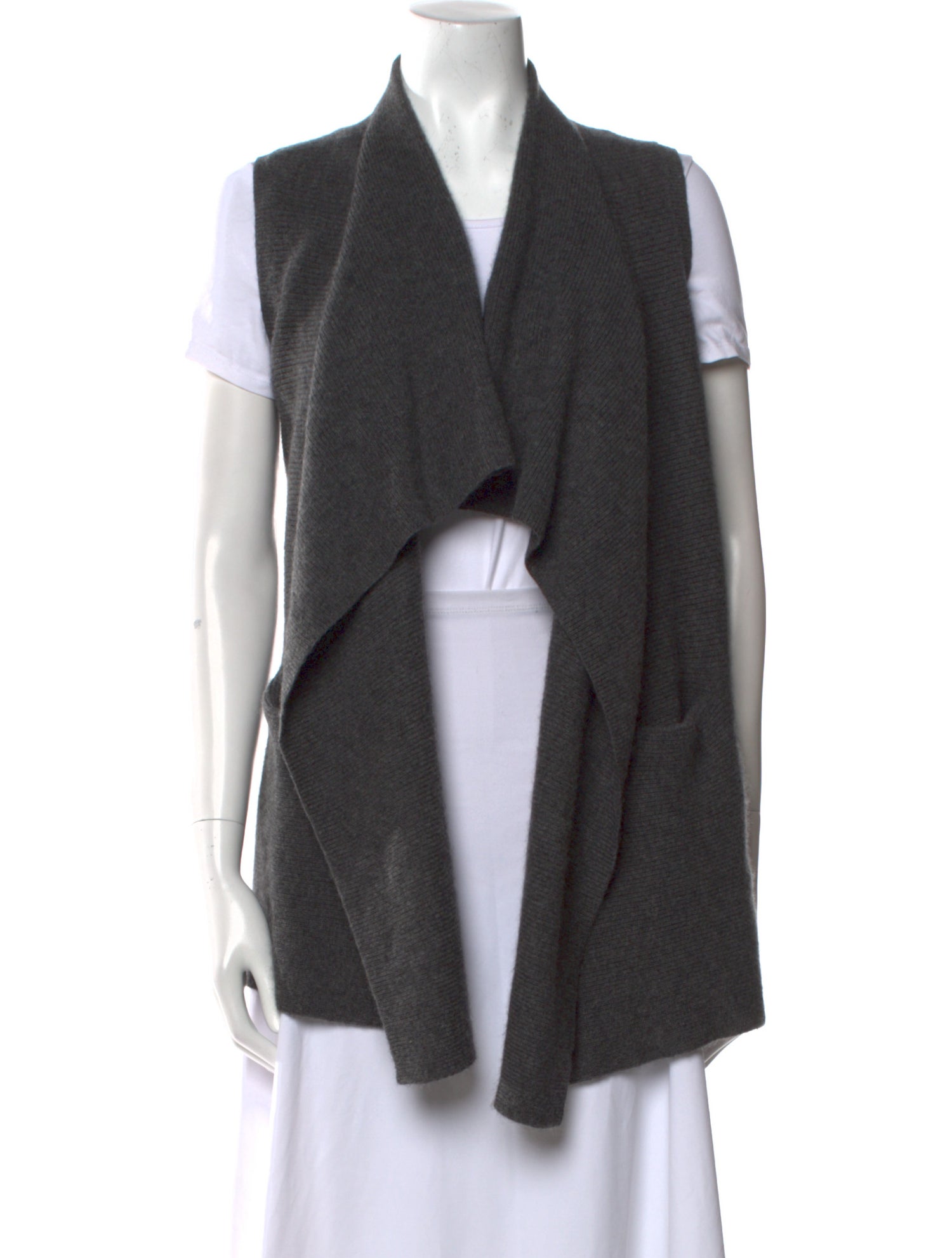 Saks Fifth Avenue Cashmere Open Front Sweater