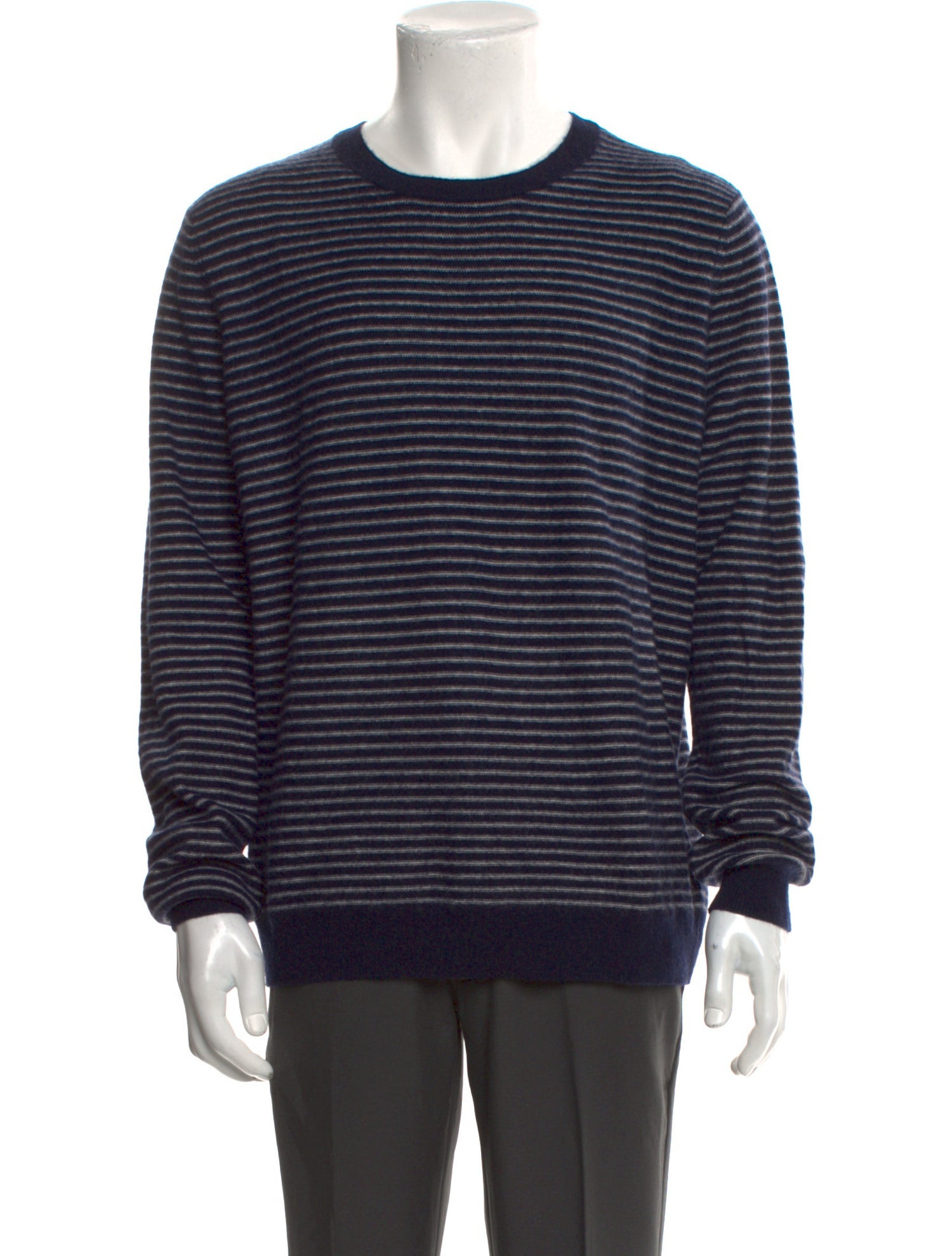 Saks Fifth Avenue Cashmere Striped Pullover