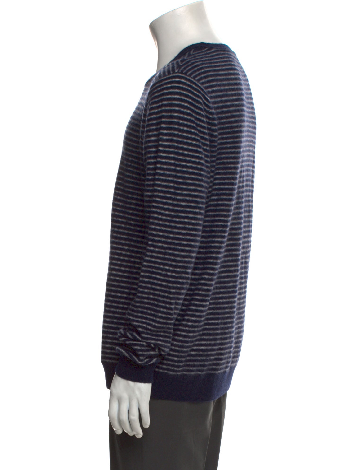 Saks Fifth Avenue Cashmere Striped Pullover