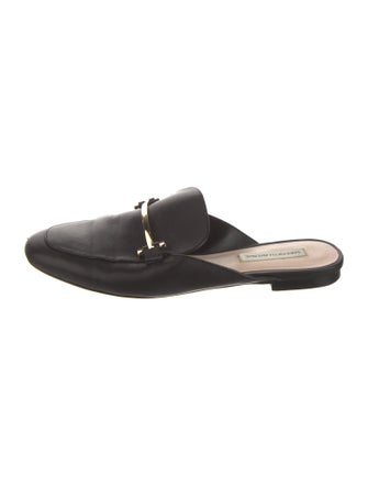 Saks Fifth Avenue Leather Mules