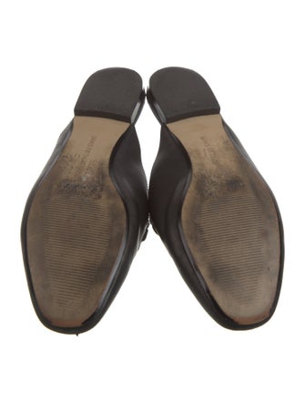 Saks Fifth Avenue Leather Mules