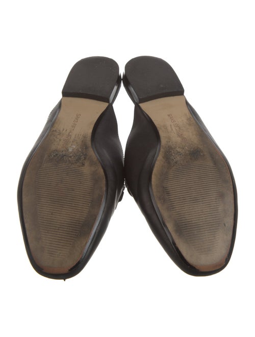 Saks Fifth Avenue Leather Mules