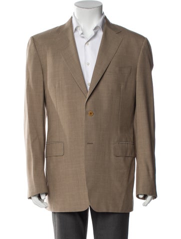 Saks Fifth Avenue Outerwear Wool Overcoat Us42, It52 | XL