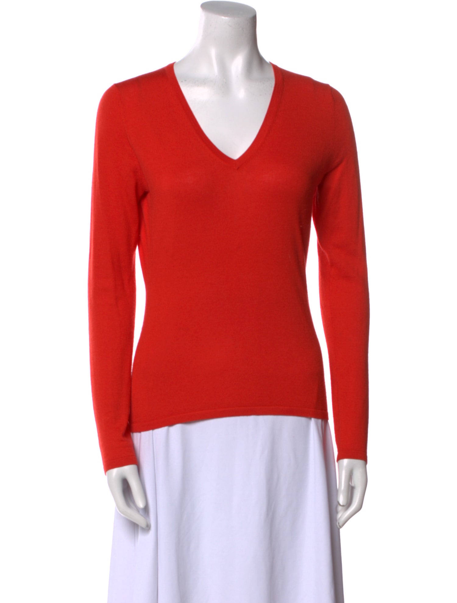 Saks Fifth Avenue Silk V-Neck Top