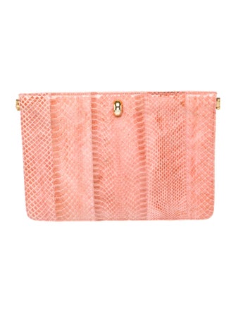 Saks Fifth Avenue Embossed Leather Portfolio