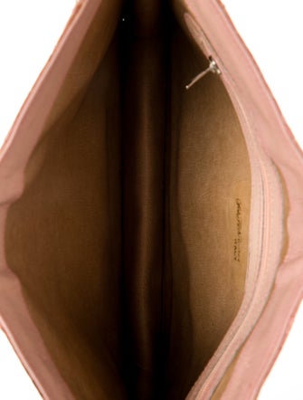 Saks Fifth Avenue Embossed Leather Portfolio