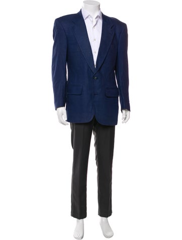 Saks Fifth Avenue Suiting Silk Blazer L