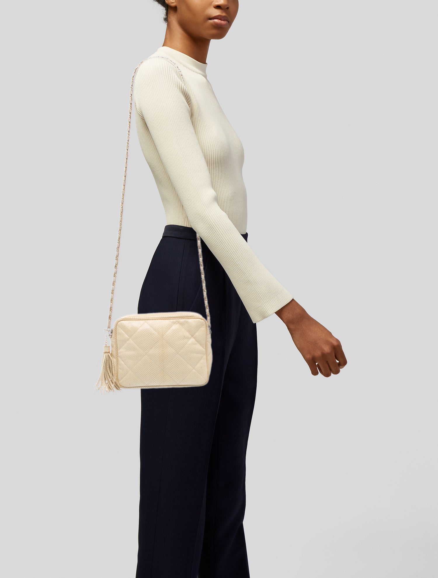 Saks Fifth Avenue Leather Crossbody Bag