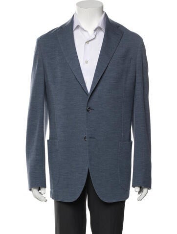 Saks Fifth Avenue Suiting Wool Blazer Us34, It44 | M