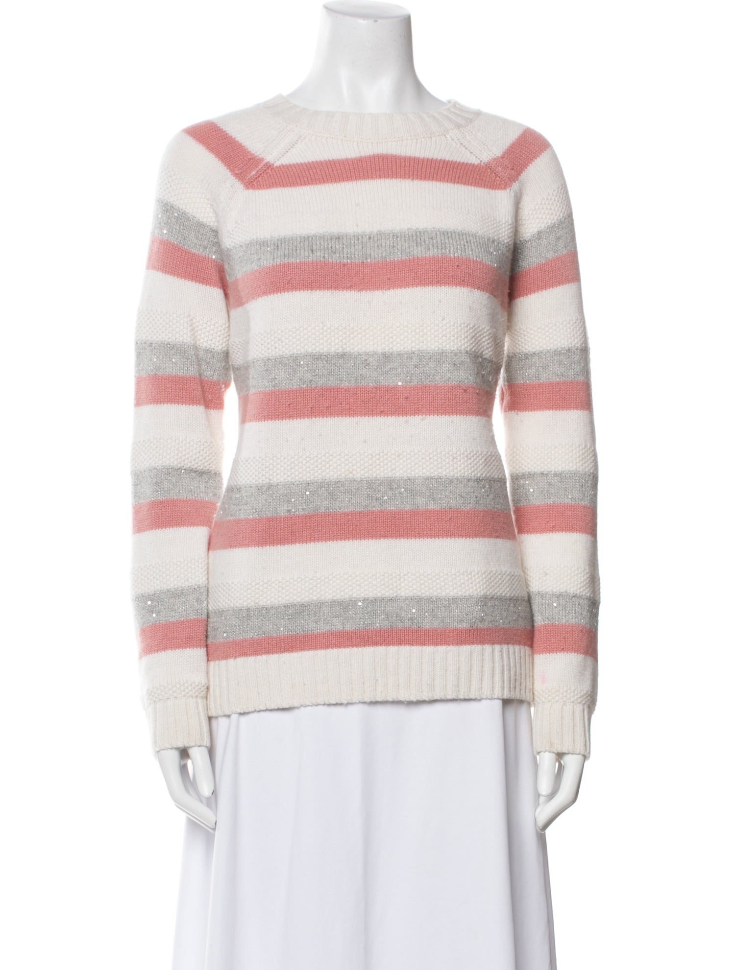 Saks Fifth Avenue Cashmere Striped Sweater