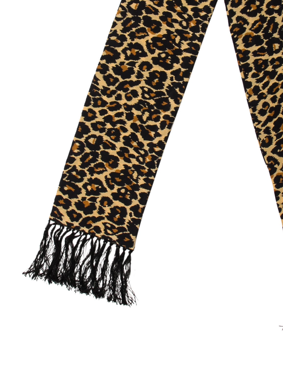 Saks Fifth Avenue Silk Animal Print Scarf