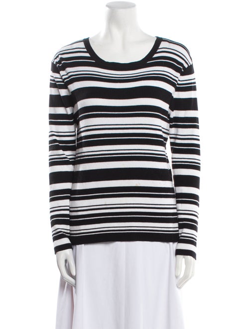 Saks Fifth Avenue Nylon Striped Sweater