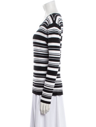 Saks Fifth Avenue Nylon Striped Sweater