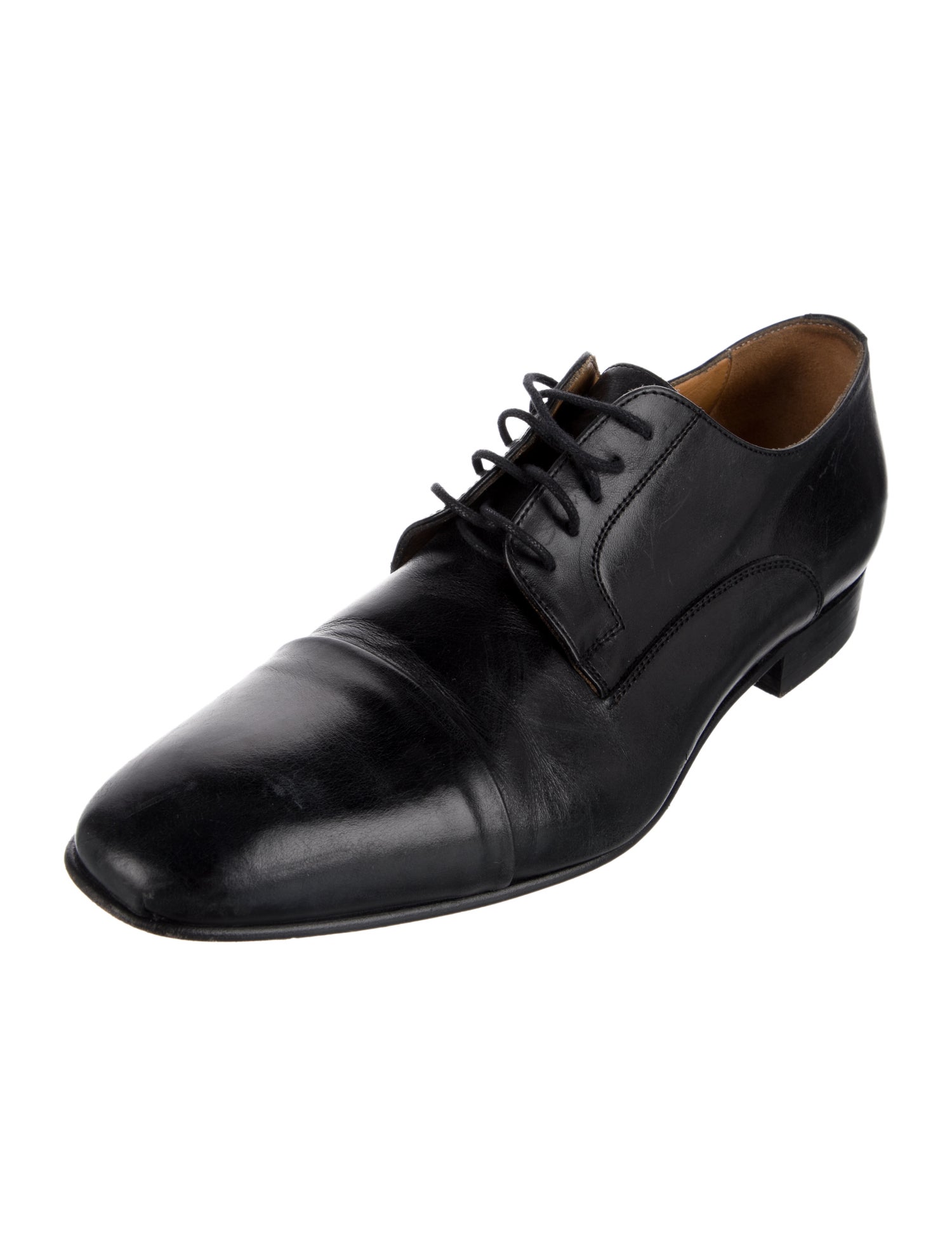 Saks Fifth Avenue Leather Derby Shoes