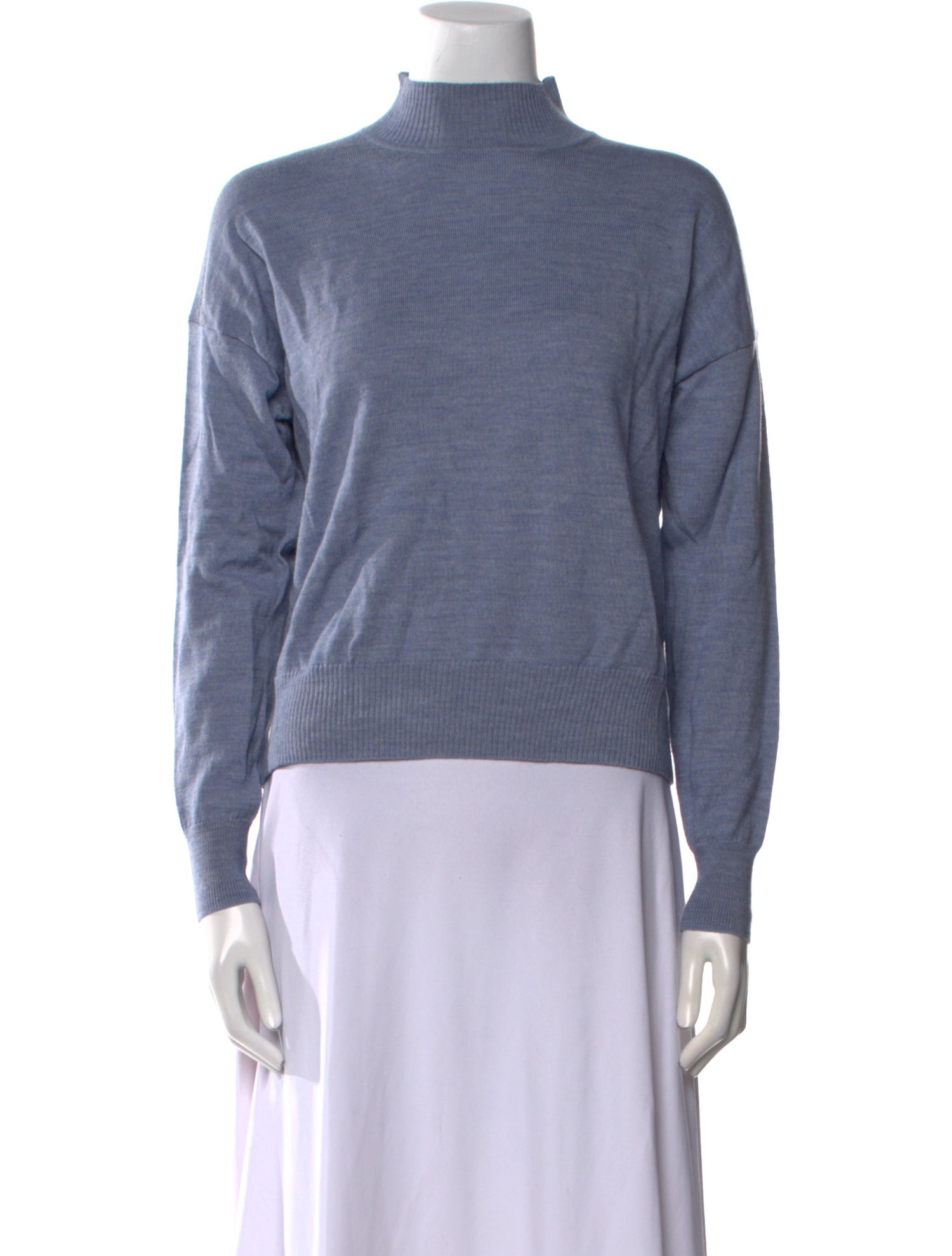 Saks Fifth Avenue Merino Wool Mock Neck Sweater