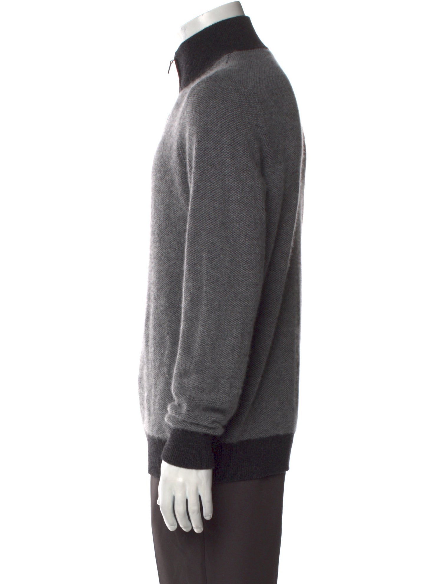 Saks Fifth Avenue Cashmere Turtleneck Polo Sweater