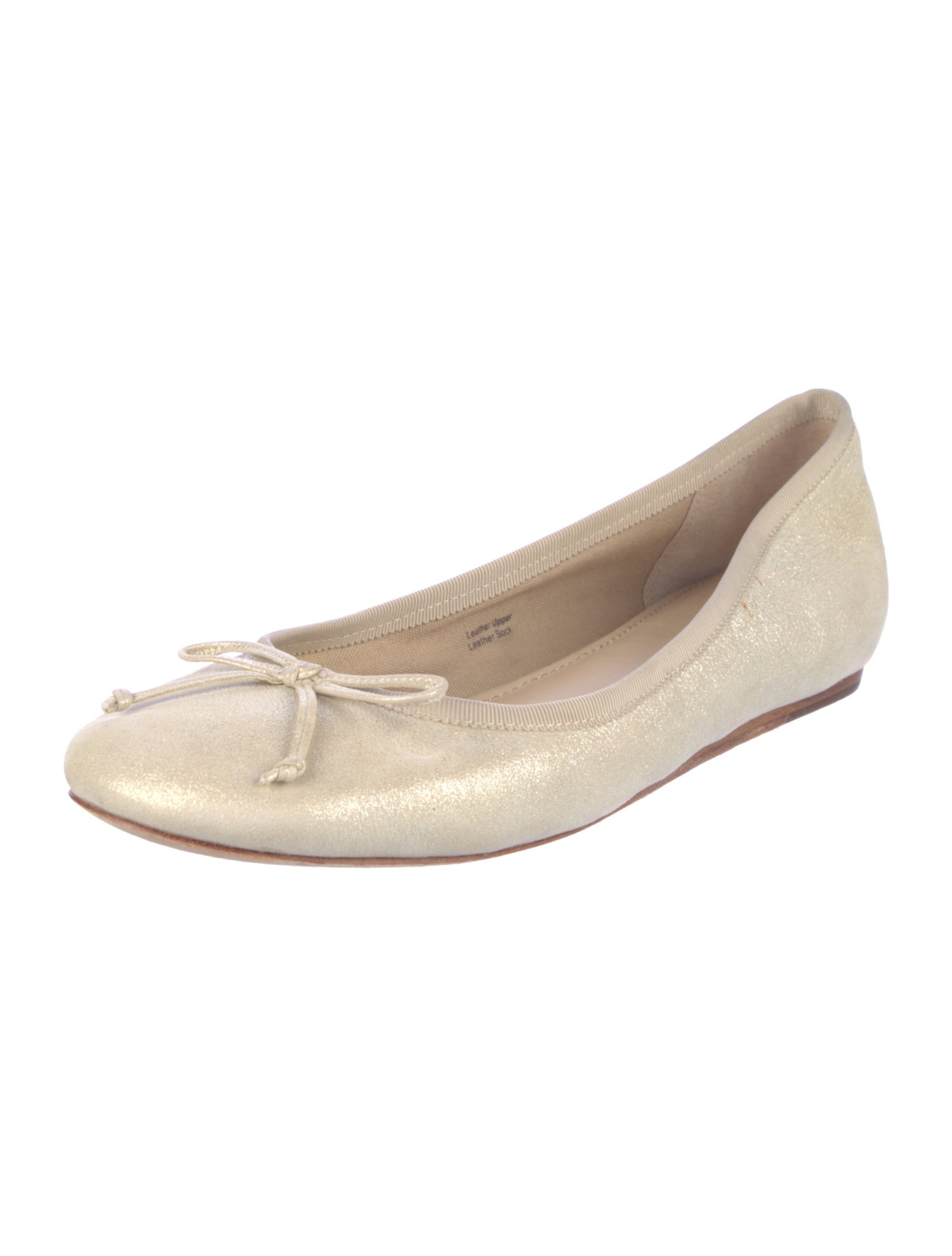 Saks Fifth Avenue Leather Ballet Flats