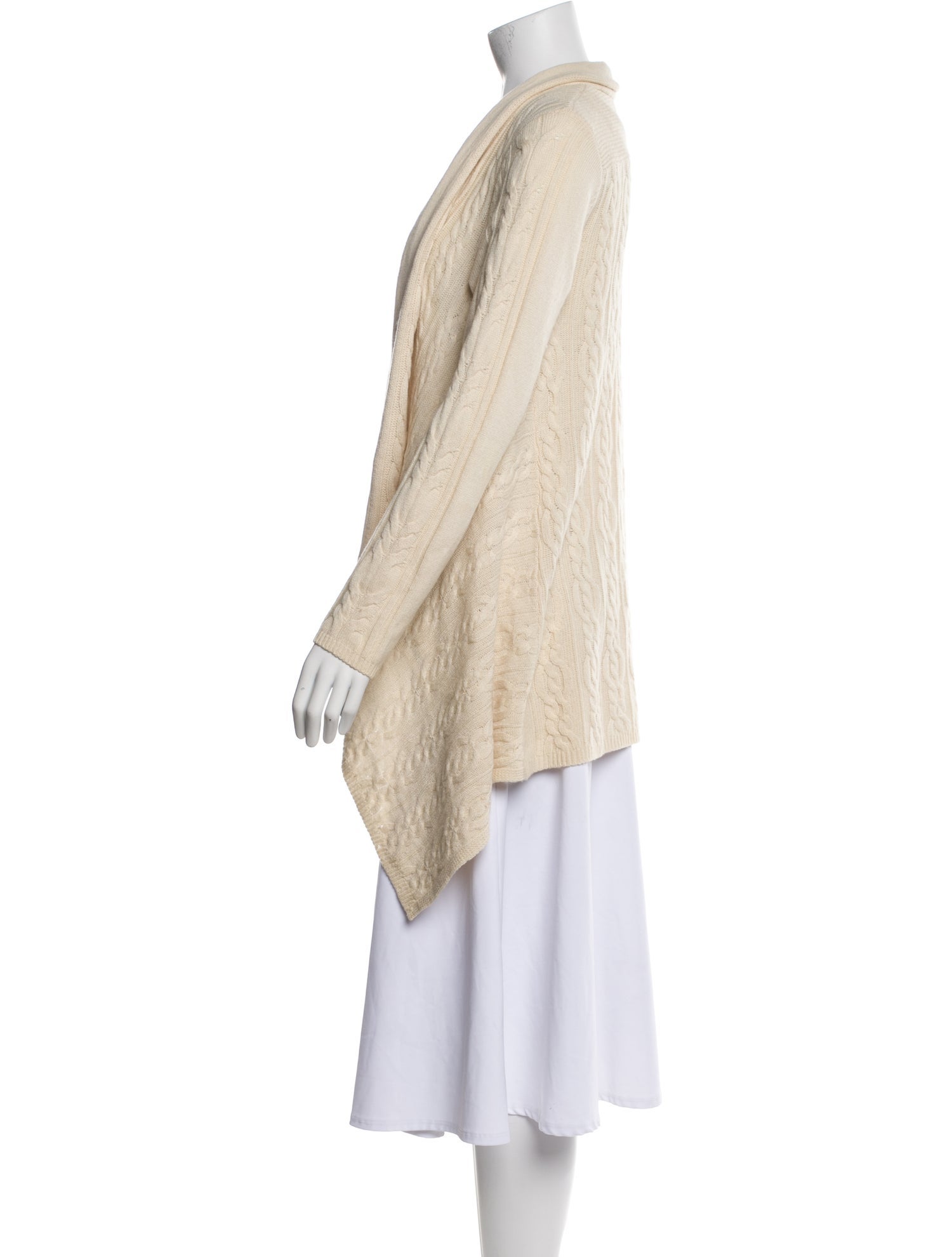 Saks Fifth Avenue Cashmere Open Front Sweater
