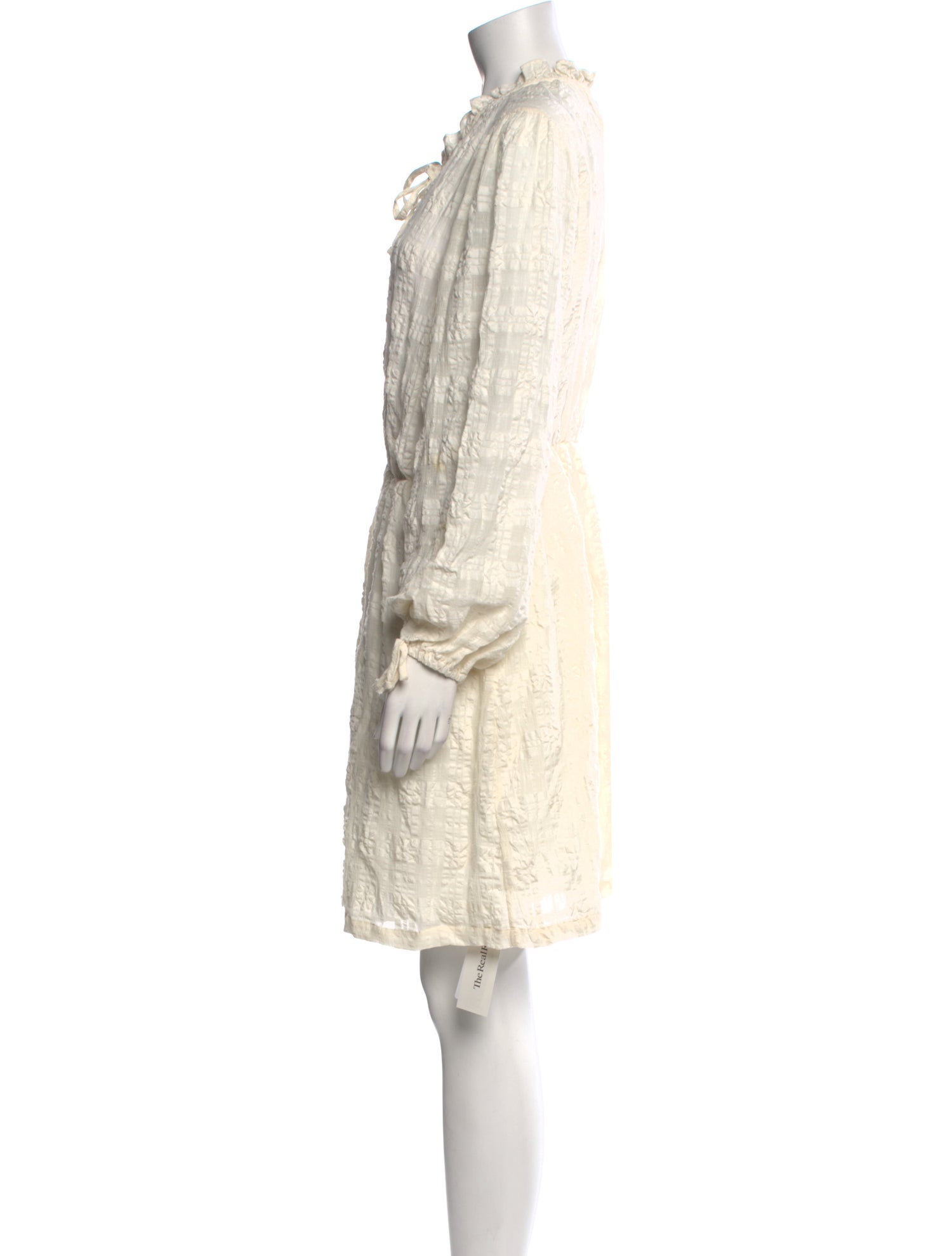 Saks Fifth Avenue Lace Pattern Knee-Length Dress