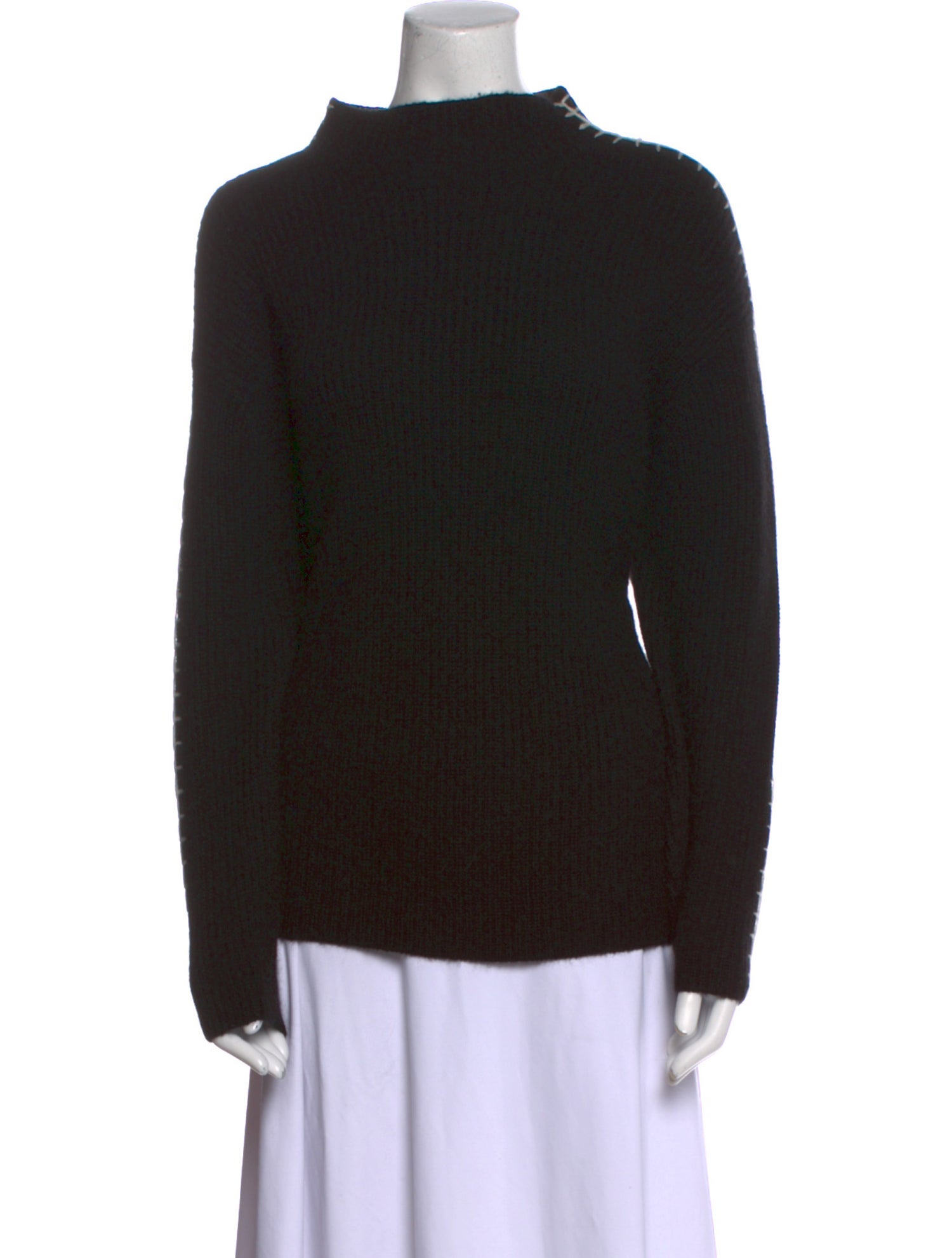 Saks Fifth Avenue Cashmere Mock Neck Sweater